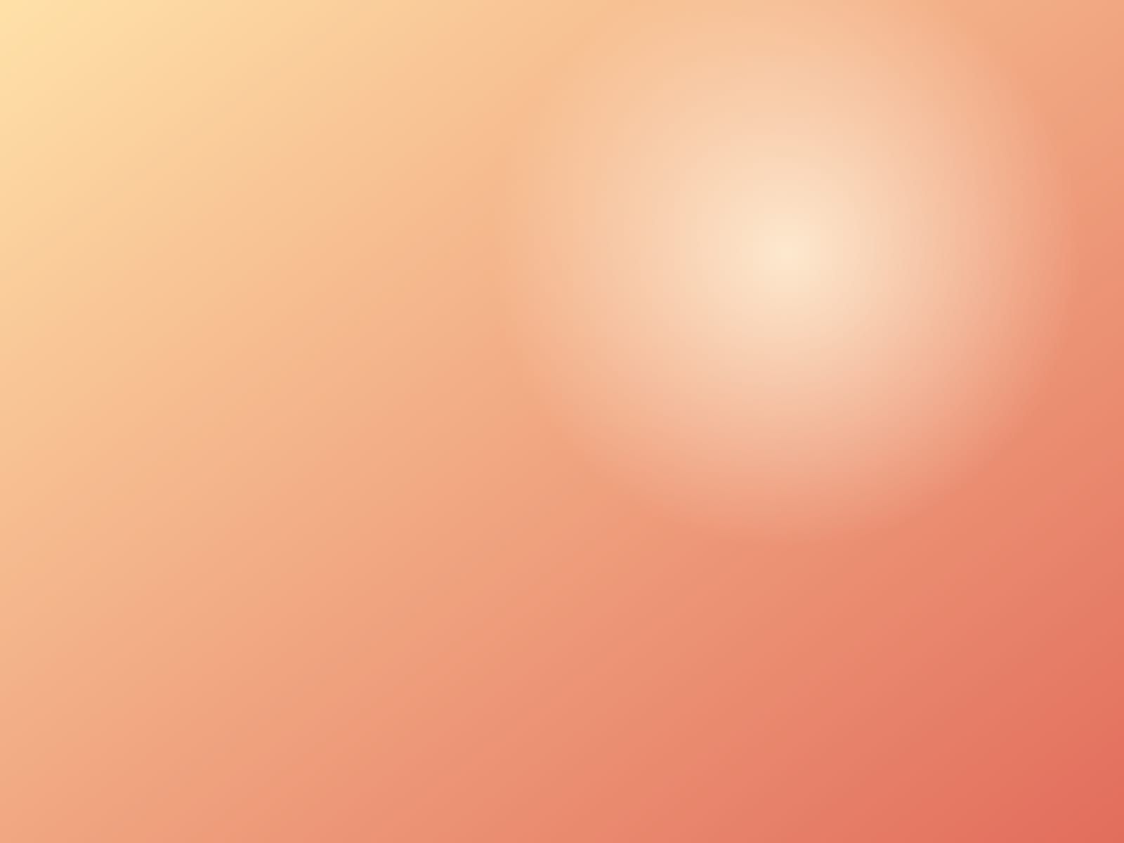 Image provisoire, dégradé crème et corail